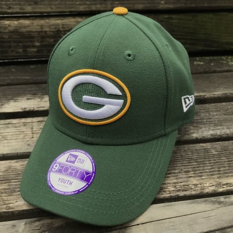 NFL キッズサイズ Newera ニューエラ PACKERS グリーンベイ パッカーズ  9FORTY ベルクロ キャップ 帽子