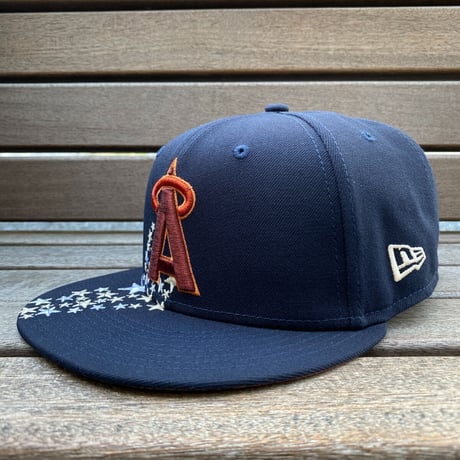 USA限定 59FIFTY ニューエラ LA ANGELS エンゼルス MLB ミーティア Cooperstown (14-14)