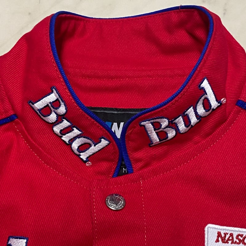 NASCAR ナスカー JHデザイン Bud バドワイザー レーシングジャケット