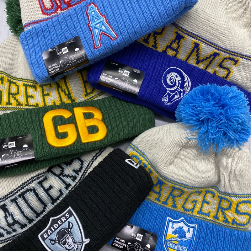 NEWERA ニューエラ NFL 公式 ニット帽 LV Raiders ラスベガス