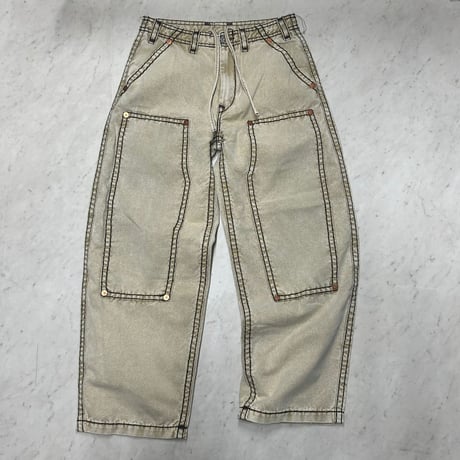 プレミアムジーンズ True Religion トゥルーレリジョン Carpenter Super T Baggy ビッグT カーゴ バギーデニム (JNS247)