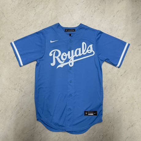 NIKE ナイキ KC Royals カンザスシティ ロイヤルズ MLB オフィシャルライセンス ジャージー Lブルー ALT (MLBJ22)