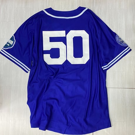 USA限定 Headgear Classics ニグロリーグ Dodgers ニューアーク ドジャース ベースボールシャツ #50 (HGC-BB72)