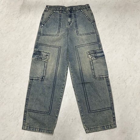 プレミアムジーンズ True Religion トゥルーレリジョン Big T Cargo Pant ビッグT カーゴデニム (JNS251)