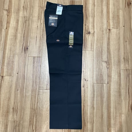 本場USAモデル Dickies ディッキーズ LOOSE FIT ダブルニー ブラック 極太モデル 85283 (JNS95)