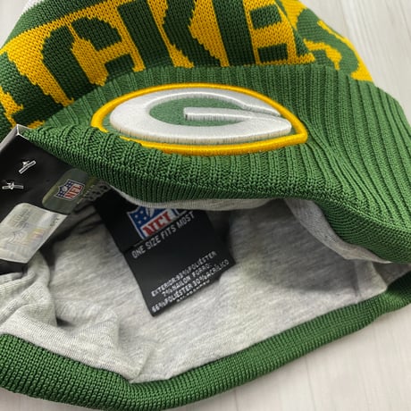 NEWERA ニューエラ NFL オンフィールド GB Packers グリーンベイ パッカーズ Tech ビーニー