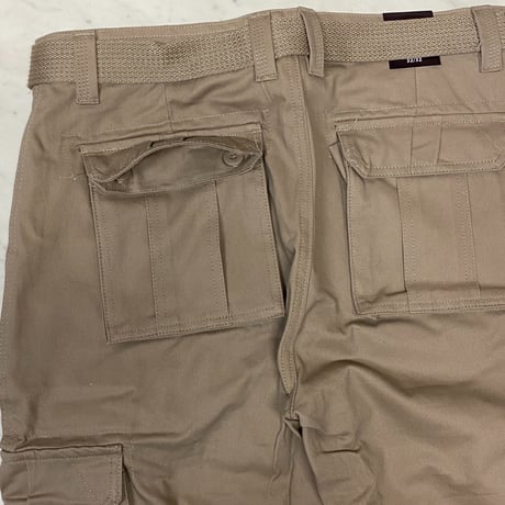 米国老舗ブランド LA Gate エルエーゲート ルーズフィット カーゴパンツ ベルト付き カーキ (JNS30)