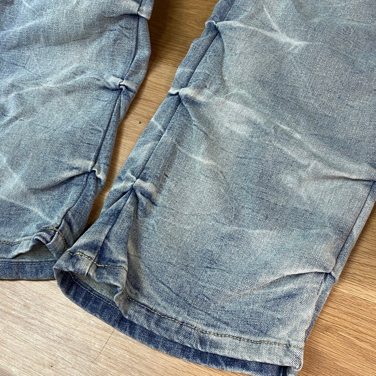 SmokeRise スモークライズ Stacked スタックド フレアデニム