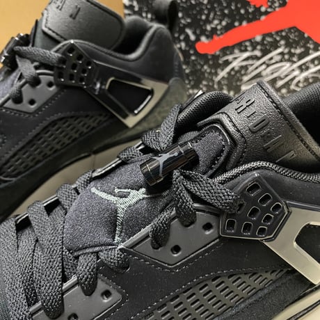 NIKE ナイキ AIR JORDAN ジョーダン SPIZIKE LOW スパイジーク ローカット Triple Black トリプルブラック (AJ135)
