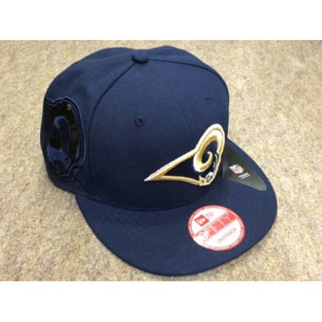 限定 フレッシュサイド  Newera ニューエラ NFL ロサンゼルス ラムズ  9fifty スナップバック キャップ