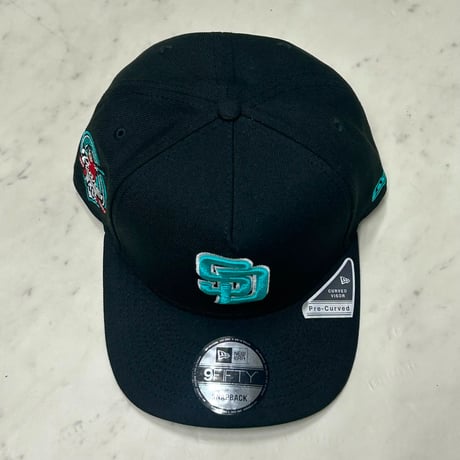 USA限定 9FIFTY NEWERA ニューエラ Aフレーム SD Padres パドレス 40周年記念 キャップ (950-293)