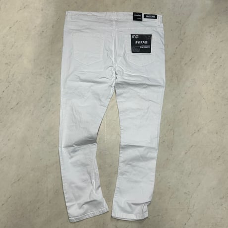 米国発 Leverage レバレッジ Slim Skinny Fit スリムスキニーフィット クラッシュドデニム (JNS222)