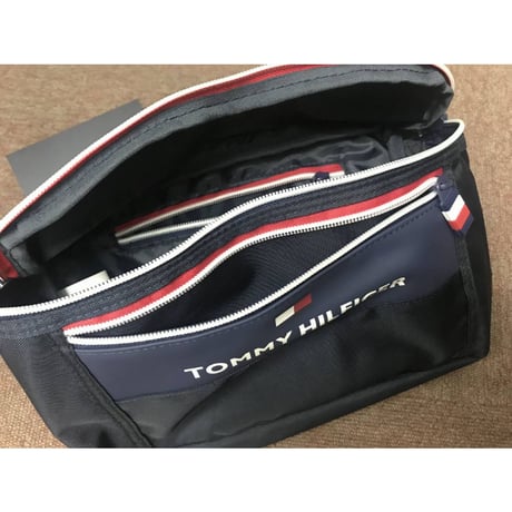 トミーヒルフィガー Tommy Hilfiger クロスボディ 斜め掛け ボディバッグ ウェストバッグ 赤 レッド citytrek2