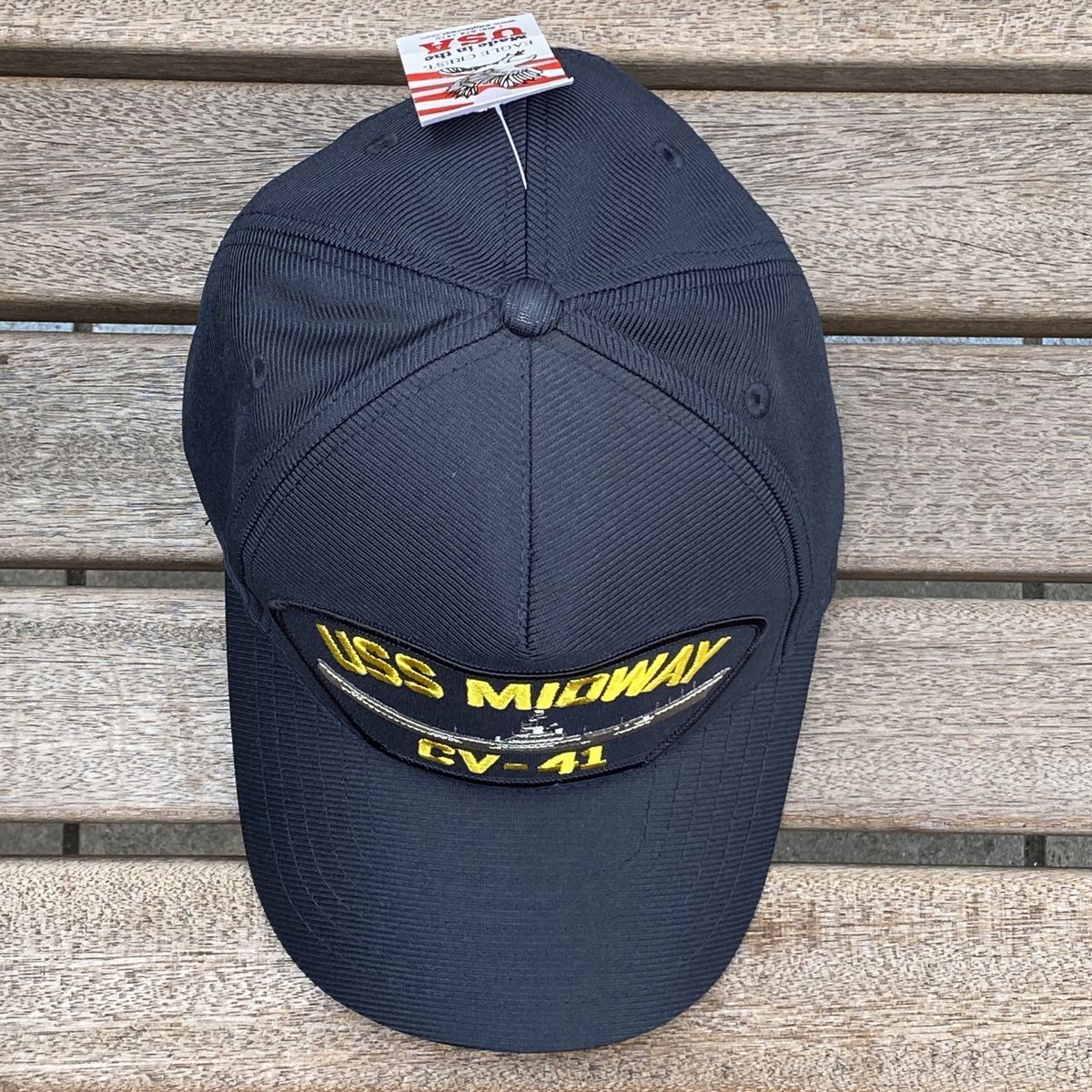 【レア】空母ミッドウェイ ミリタリー キャップ アメリカ海軍 fit=scale-down,w=1200