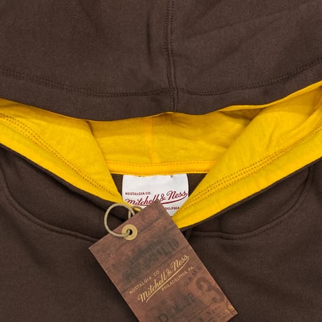 USA限定 Mitchell&Ness USA サンディエゴ パドレス Team Origins プルオーバー パーカー PADRES