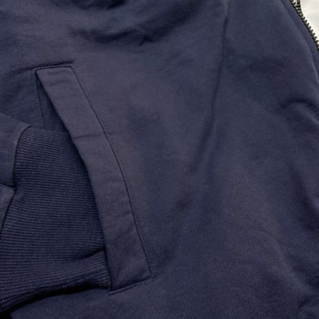 SEANJOHN ショーンジョン ジップアップ スウェット トラック ジャケット 紺 白 パフダディ