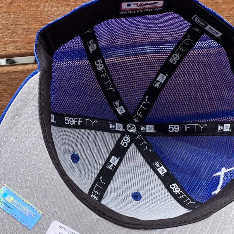ブルーブルー ワイドメッシュメジャー 【No-649】 9FIFTY ニューエラ メッシュキャップ LP9FIFTY ブルックリン