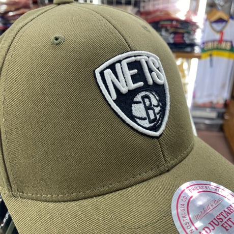 Mitchell&Ness ミッチェル&ネス NBA ブルックリン ネッツ NETS スナップバックキャップ
