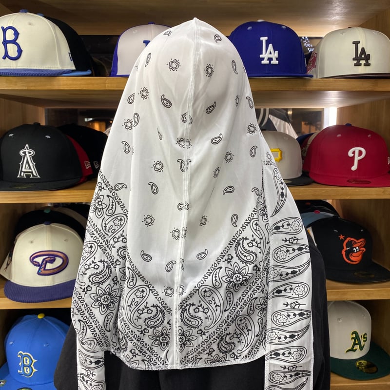 ペイズリー DURAGドゥーラグ TIEDOWN インナーキャップ シルキー