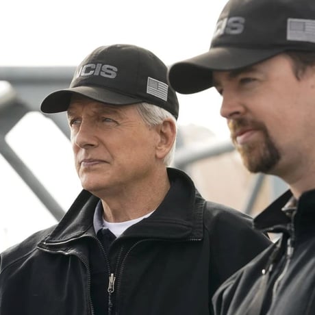 NCIS 海軍犯罪捜査局 ネイビー犯罪捜査班 CBS オフィシャル 公式 キャップ 黒 グレーロゴ