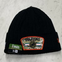 限定Salute to Service ニューエラ NEWERA ニット帽 NFL マイアミ ドルフィンズ Dolphins (Beanie138)