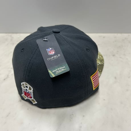 USA限定 59FIFTY Newera ニューエラ NFL フォーティナイナーズ SF 49ers サルートトゥサービス (28-4)
