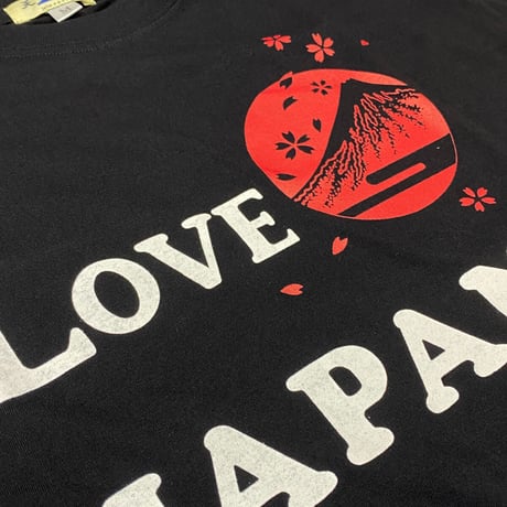 ロリコ限定 YOKOSUKA 和柄Tシャツ LOVE JAPAN 富士山 スカT 横須賀名物 (JPT1)