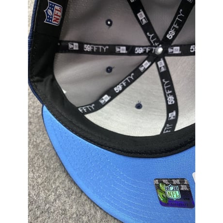 NFL 限定100周年記念  NEWERA ニューエラ TITANS テネシー タイタンズ 紺 59Fifty キャップ