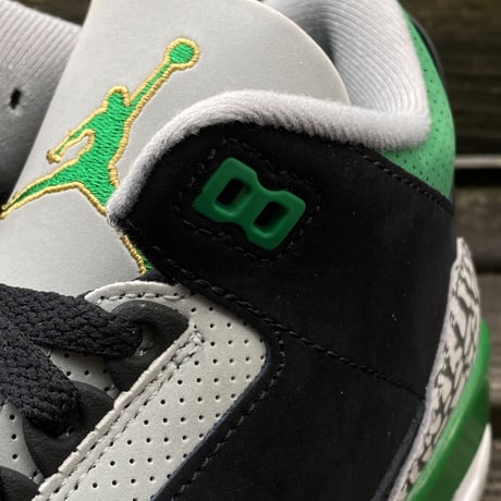 NIKE AIR JORDAN3 RETRO ナイキ エアジョーダン3 レトロ 黒/緑/グレー  セメント柄