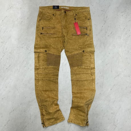 最高の履き心地 Imperious NY インぺリアス ストレッチ入 バイカーデニム Mastard (JNS86)