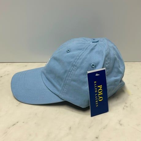 POLO RALPH LAUREN ラルフローレン Iconic Ball Cap ポニーロゴ アイコニック ダッドキャップ Bristol Blue (RLC7)
