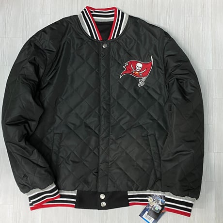 NFL公式 JHデザイン Buccaneers バッカニアーズ 限定 チャンピオンズ リバーシブル スタジャン