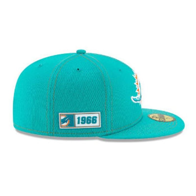 【新品】 NFL100周年 NEWERA マイアミ ドルフィンズ 59Fifty NFL 限定100周年記念 NEWERA ニューエラ Dolphins マイアミ