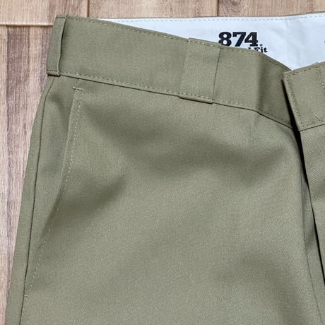 「キング オブ ディッキーズ」Original 874 ワークパンツ USAモデル Dickies カーキ (JNS92)