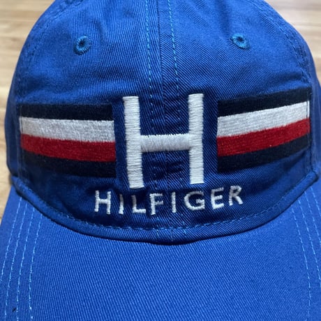 トミーヒルフィガー TOMMY HILFIGER ストラップバック キャップ ロイヤル Hフラッグロゴ (8)