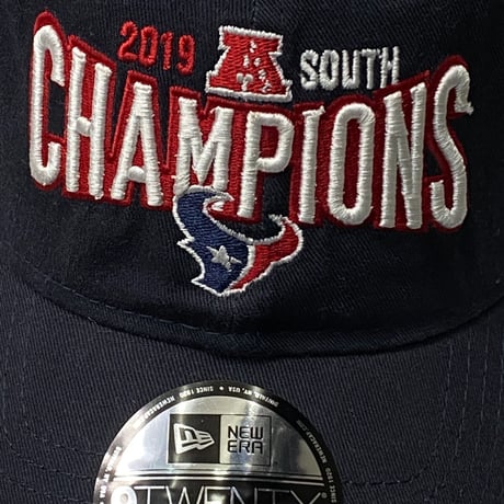 NFL ヒューストン テキサンズツ 9Twenty ニューエラ NEWERA 2019 チャンピオンズ キャップ 紺