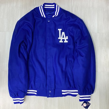 USA限定 JHデザイン LA dodgers ロサンゼルス ドジャース Throwback リバーシブル スタジャン  MLB