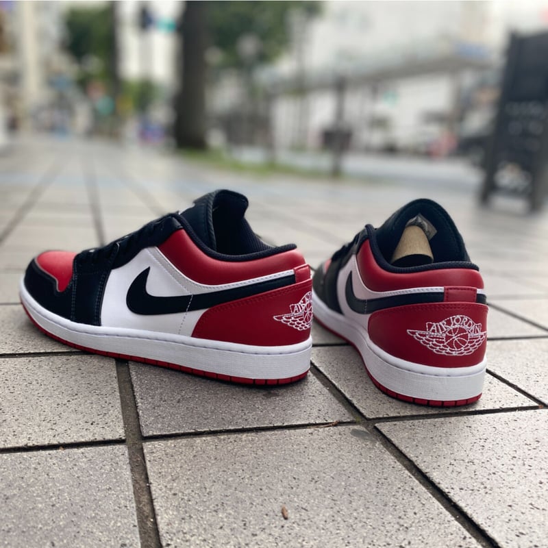 NIKE ナイキ AIR JORDAN1 LOW エアジョーダン1 ローカット 黒赤 NIKE ナイキ AIR JORDAN1 LOW エアジョーダン1 ローカット 黒赤