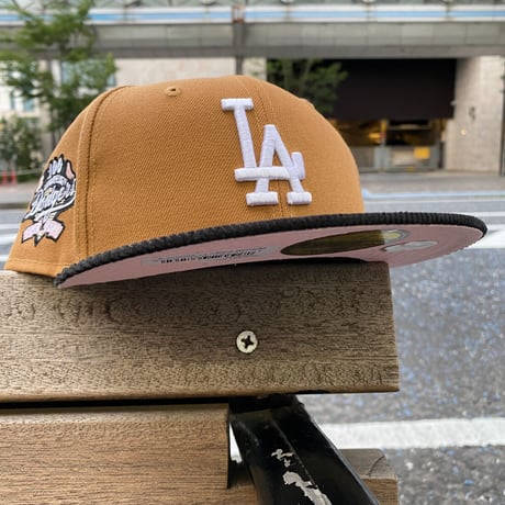 USA限定 Newera 59FIFTY ロサンゼルス ドジャース LA Dodgers 100th アニバーサリー (15-20)