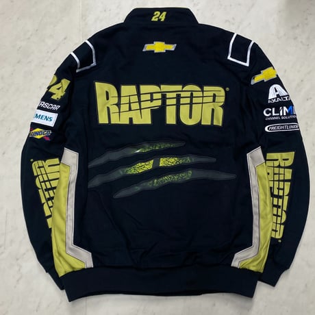 NASCAR ナスカー JHデザイン RAPTOR レーシングジャケット W.Byron ウィリアム バイロン #24 (NSCR25)
