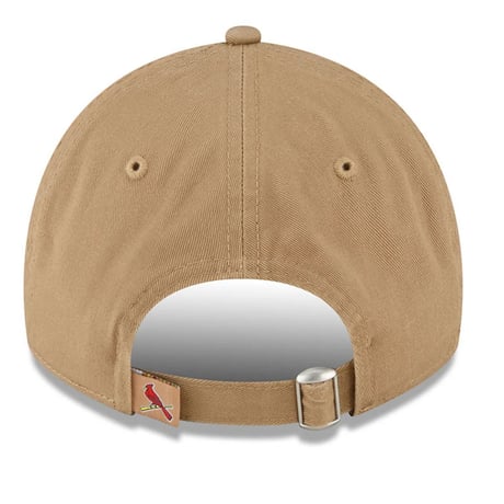 9Twenty ニューエラ NEWERA セントルイス カージナルス MLB ストラップバックキャップ KHAKI