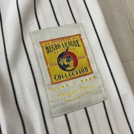 USA限定 HGC ニグロリーグ NEGRO LEAGUE マイアミ ジャイアンツ Giants ベースボールシャツ ＃15 (HGC-BB8)