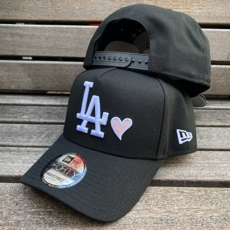 海外限定 Newera ニューエラ 9Forty Aフレーム LA Dodgers ドジャース キャップ 1959ASG ハート (940-116)