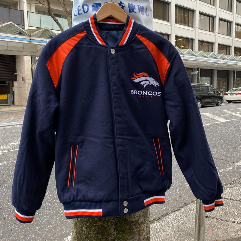 NLF公認 JH DESIGN JHデザイン Broncos デンバー ブロンコス 紺 オレ...