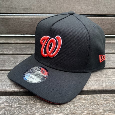 海外限定 Newera ニューエラ 9Forty A-Frame Aフレーム Nationals ナショナルズ 2000 Inaugural キャップ (940-171)