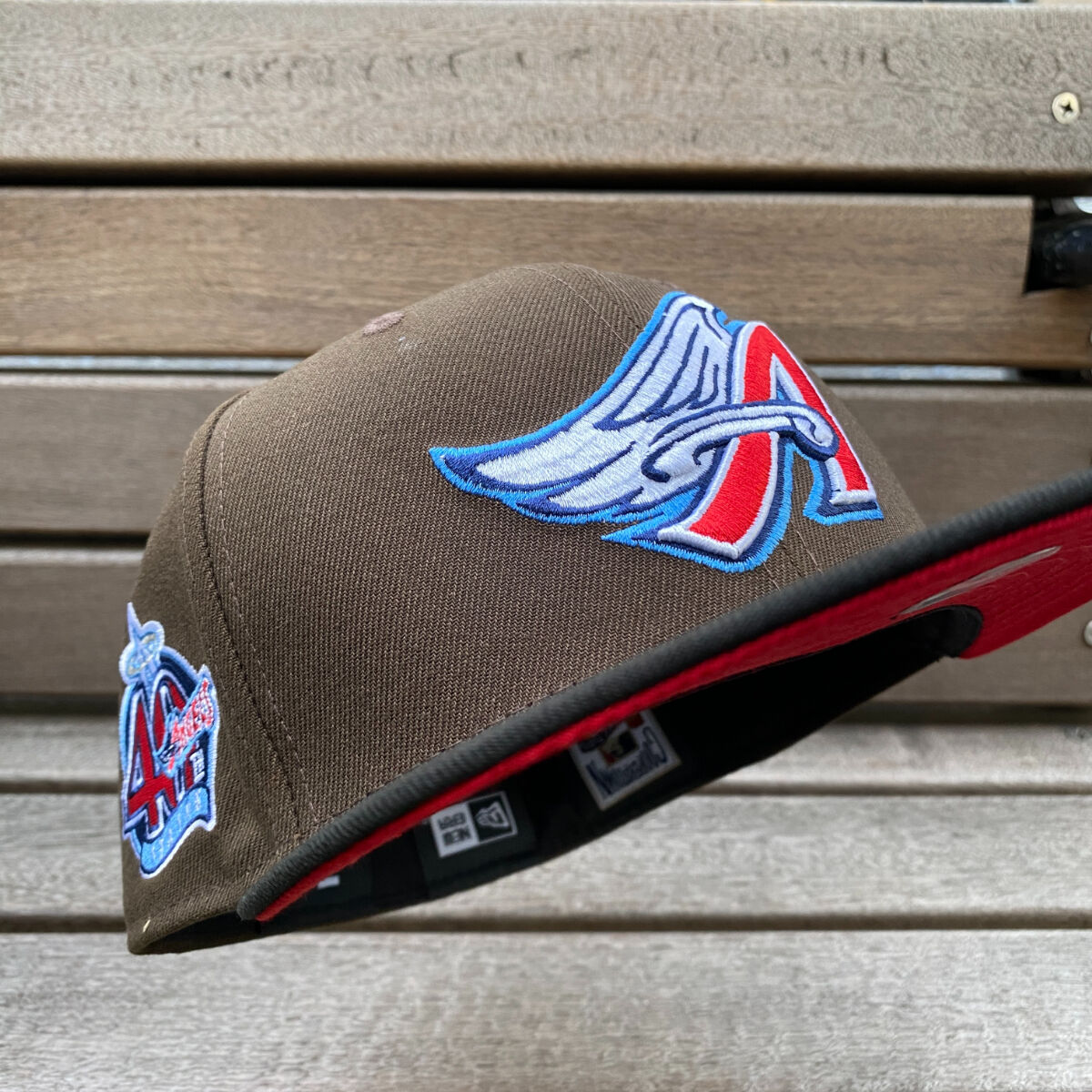 USA限定 59FIFTY ニューエラ LA ANGELS エンゼルス 40周年記念
