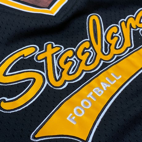 Mitchell&Ness ミッチェル&ネス NFL ピッツバーグ スティーラーズ  Vネック T.PROSPECT ジャージ