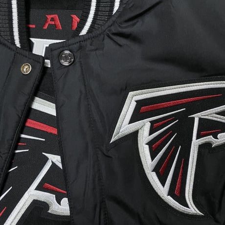 JHデザイン NFL アトランタ ファルコンズ リバーシブル スタジアムジャンパー