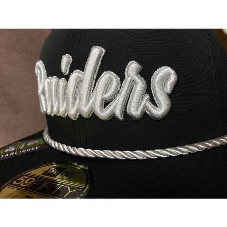 NFL 限定100周年記念 NEWERA ニューエラ Raiders ラスベガス レイダース 59Fifty キャップ 1960s