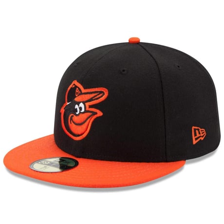 59FIFTY ニューエラ Newera ボルティモア オリオールズ ORIOLES オーセンティック 公式 ROAD (3-3)